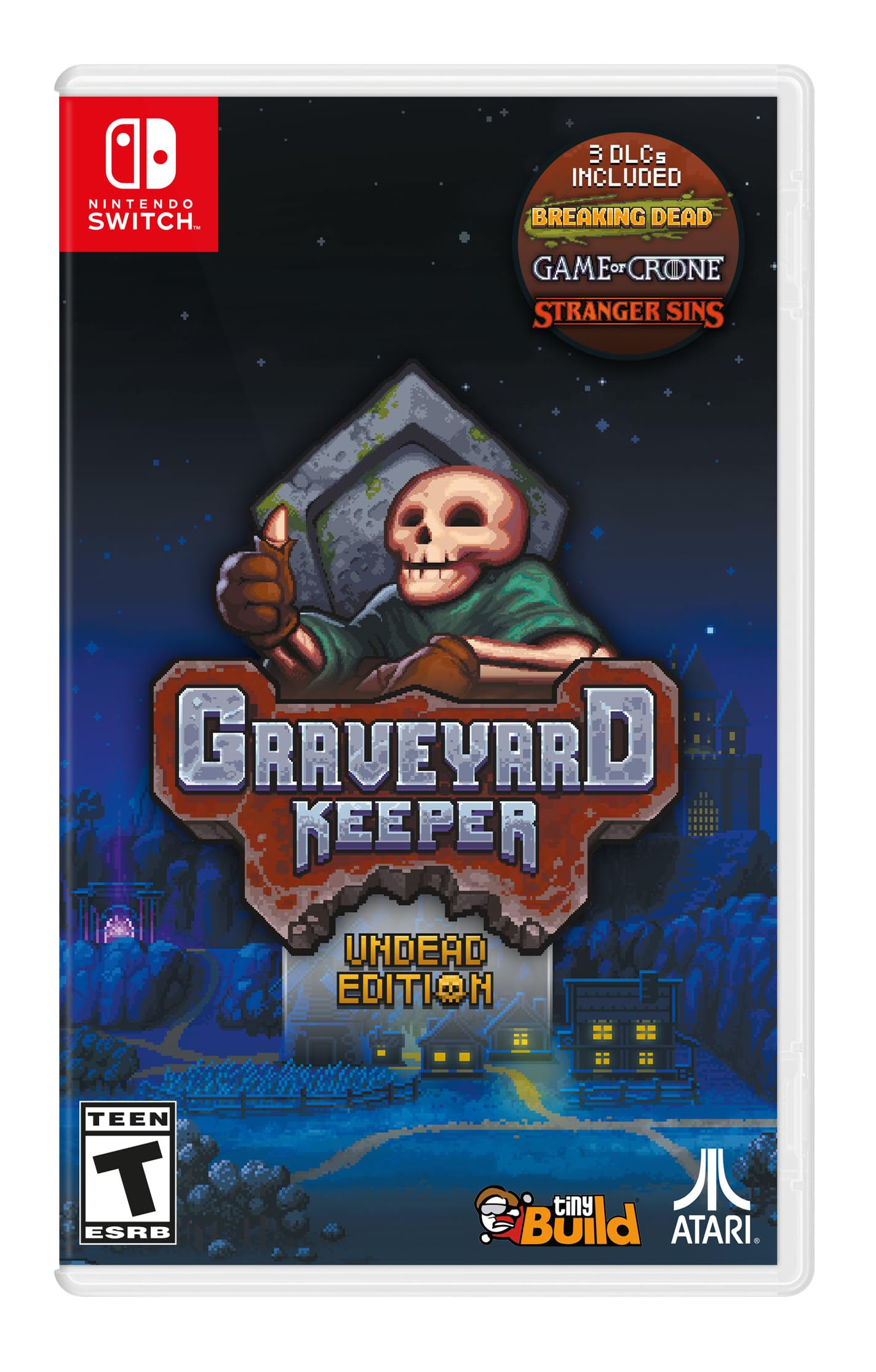 Graveyard Keeper: Undead Edition - Nintendo Switch Game | Horror Simulation & Management Adventure | Perfect for Halloween Gaming & Dark Fantasy Fans