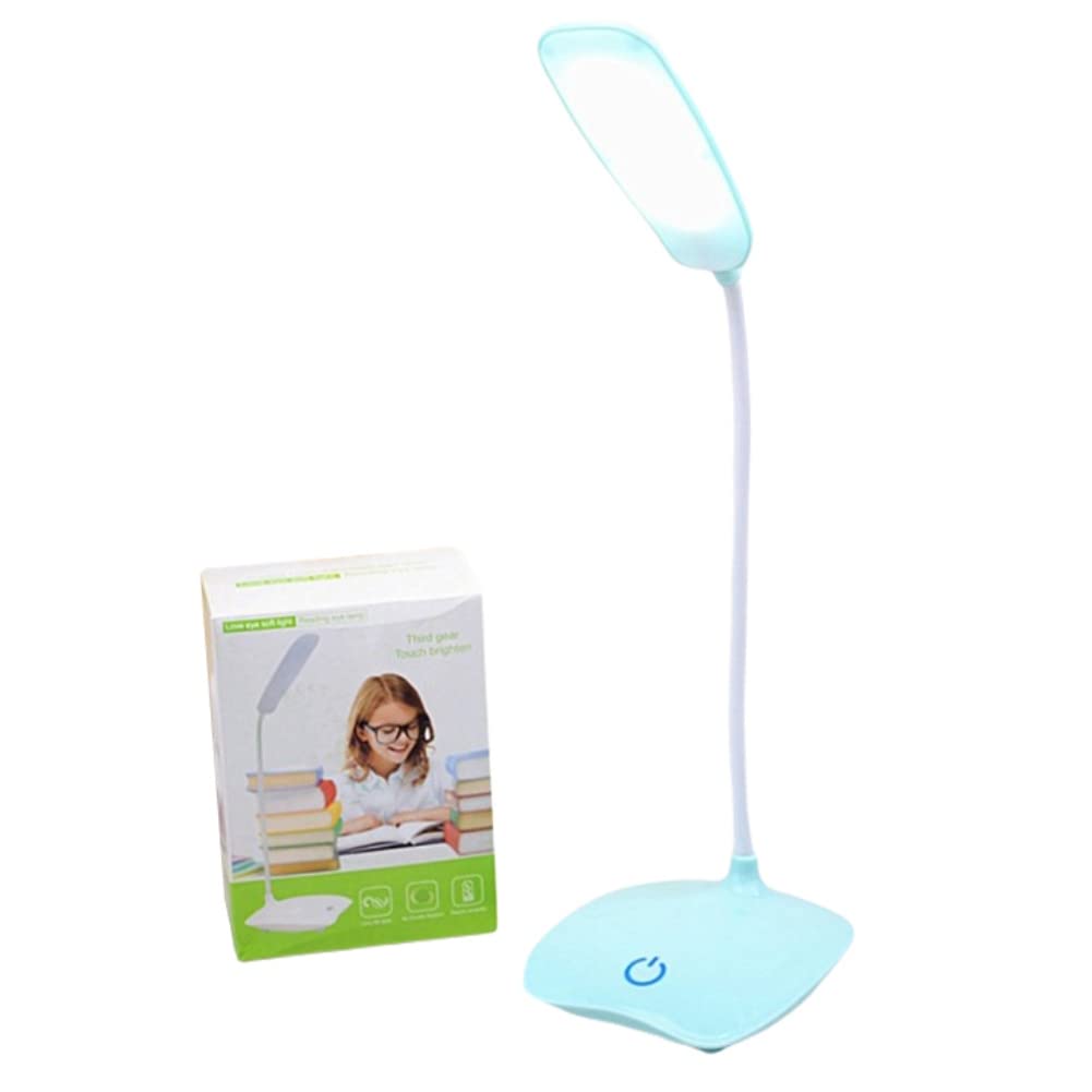 Ochine USB Rechargeable LED Reading Light - Flexible Neck Book Lamp for Bed, Desk & Night Reading - Portable Eye Protection Night Light for Adults & Kids - Perfect for Home, Bedroom, Office & Travel Use