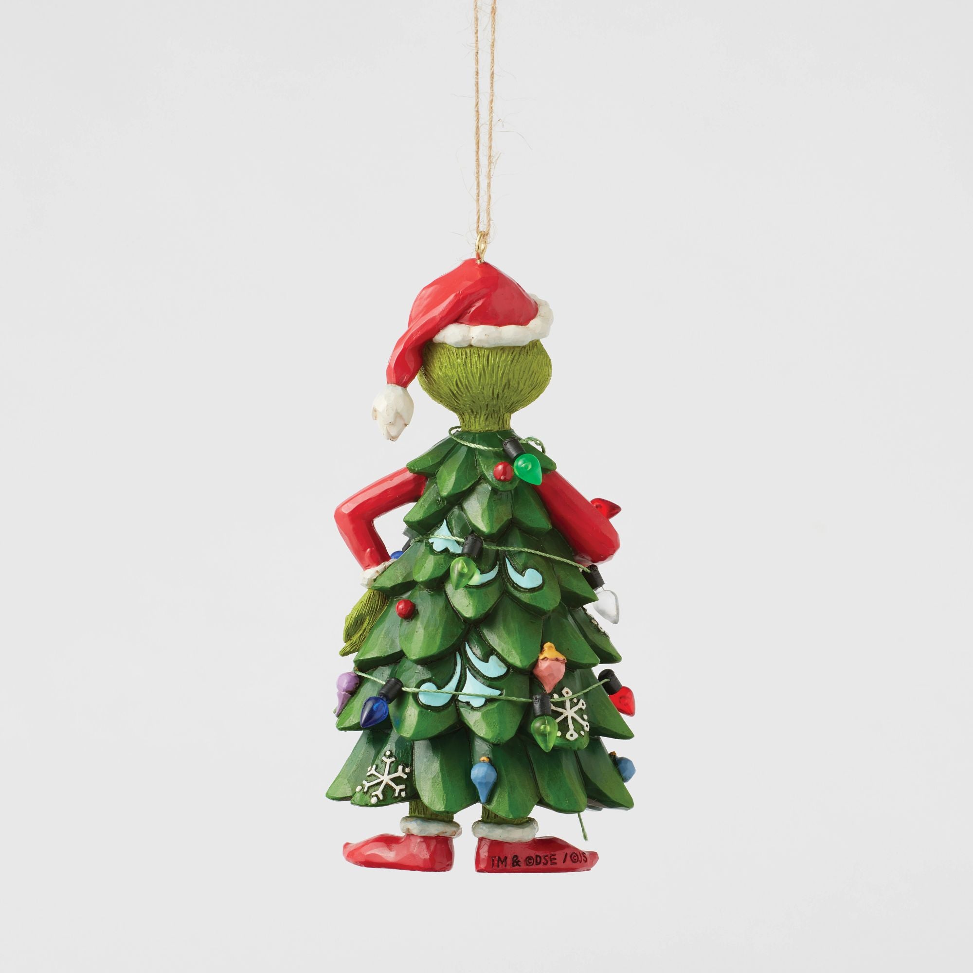 Grinch Christmas Tree Ornament - Festive Holiday Decor for Xmas Tree, Home & Office - Perfect for Holiday Parties & Gift Giving