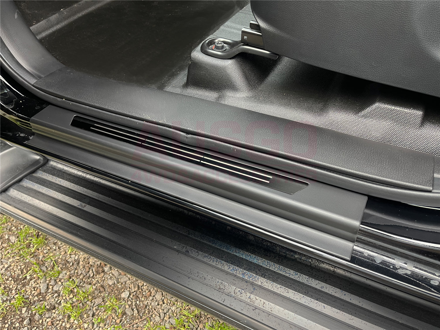 ABS Door Sill Protector for ISUZU D-MAX DMAX 2020-2023 - Heavy Duty Scratch Guard for Truck Doors - Perfect for Off-Roading & Daily Commute