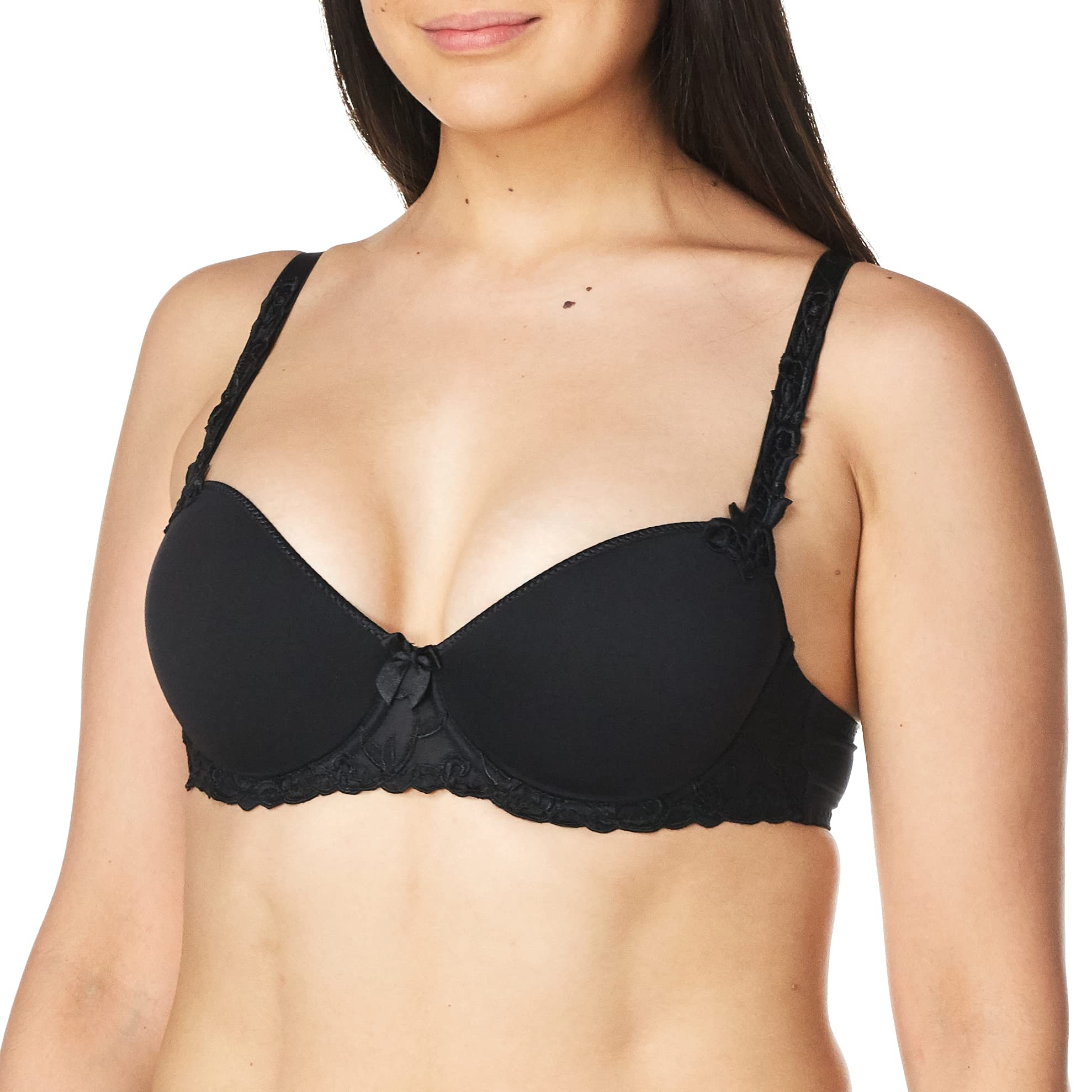 Simone Perele Andora 3D Molded-Cup Bra for Women - Seamless French T-Shirt Bra with Comfortable Support | Perfect for Everyday Wear, Work & Special Occasions