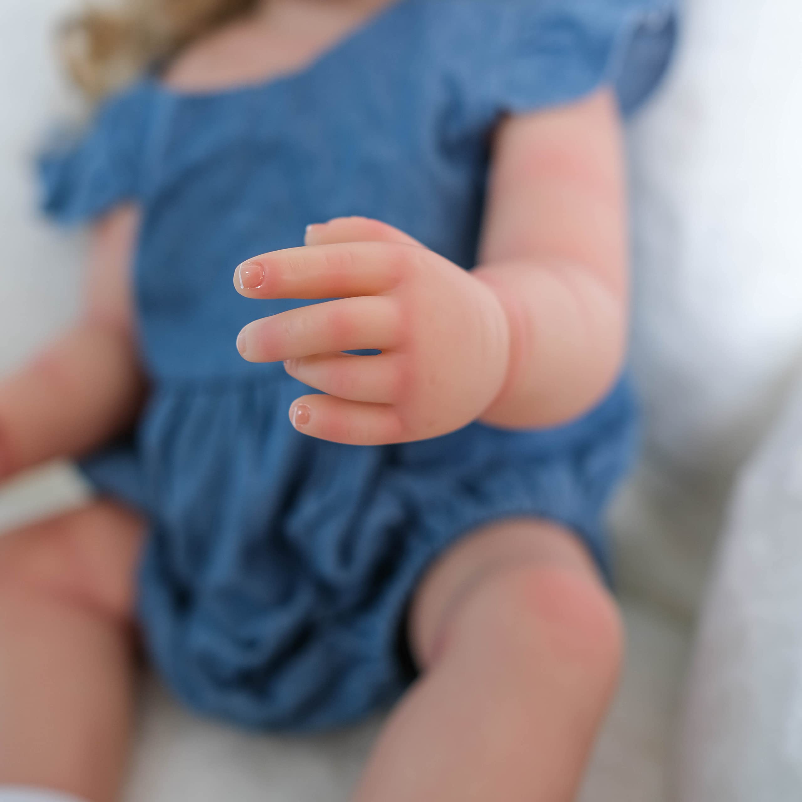 22 Inch Realistic Silicone Reborn Baby Doll - Lifelike Newborn Toddler Girl Toy with Full Body, Washable & Safe for Kids | Perfect for Role Play, Gift Giving, and Collectibles