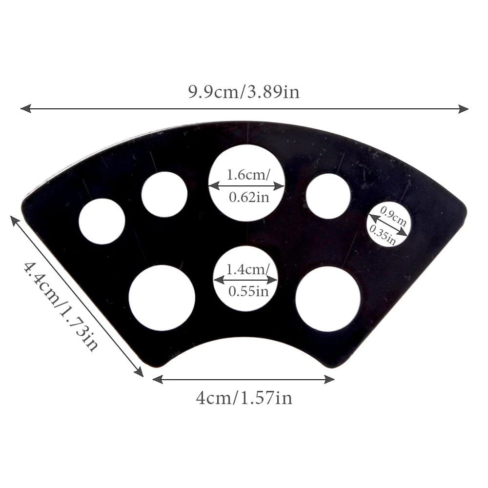 Yuelong 300pcs Disposable Tattoo Ink Caps Kit with 2 Plastic Cup Holders - Mixed Sizes for Permanent Makeup & Tattoo Supplies - Perfect for Professional Artists & Home Tattoo Studios