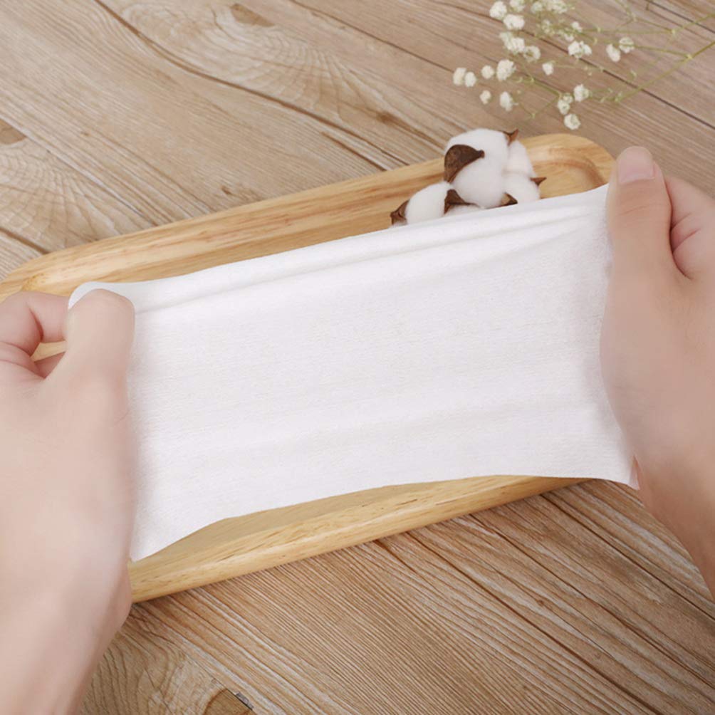 1 Pack 100pcs Disposable Washcloths - Quick Drying Face Towels & Makeup Remover Wipes | Earth Tones for Travel, Gym, Spa & Daily Skincare Routine