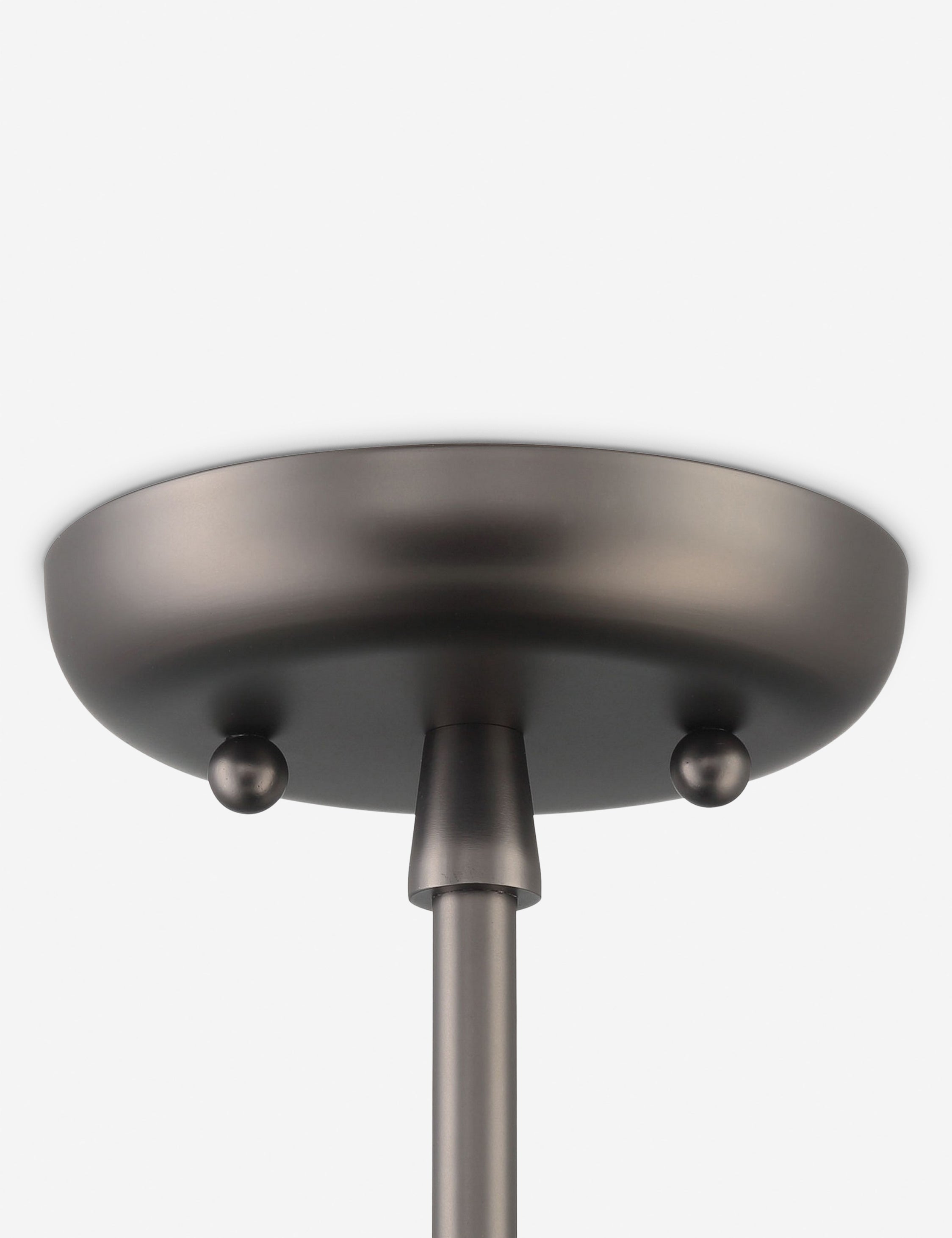Canon Semi Flush Mount Ceiling Light Fixture - Modern LED Lighting for Bedroom, Hallway & Kitchen - Dimmable Indoor Ceiling Lamp with Frosted Glass Shade