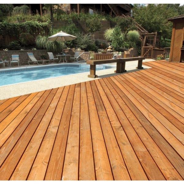 ZINSSER 288345 Clear Transparent Sealer - Waterproof Wood & Concrete Sealer for Indoor/Outdoor Use - Ideal for Decks, Furniture & DIY Projects