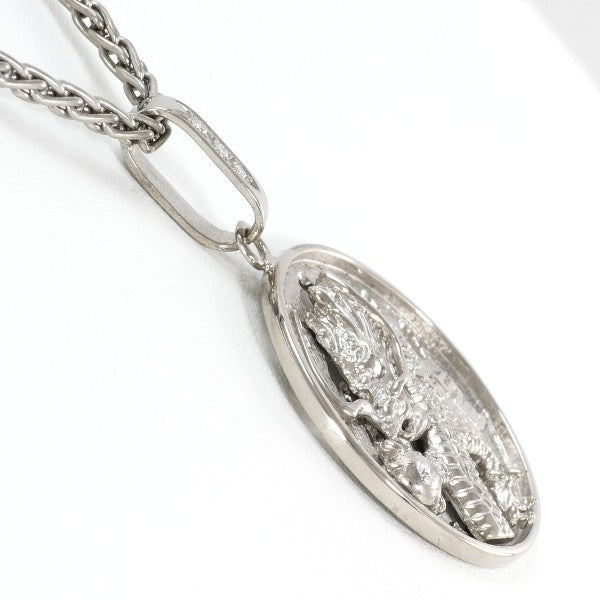 18K White Gold Diamond Necklace for Women - Elegant Pendant Jewelry Gift for Anniversary, Wedding & Special Occasions