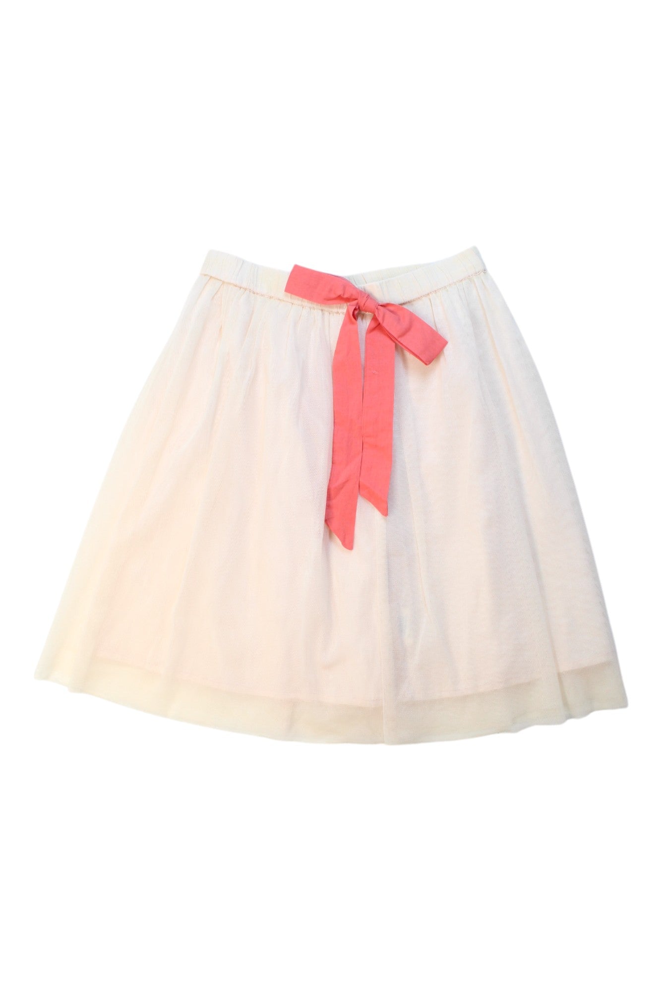 Arsène Et Les Pipelettes Tulle Skirt With Bow for Girls 4T - Elegant Party Dress for Birthday, Photo Shoot & Special Occasions