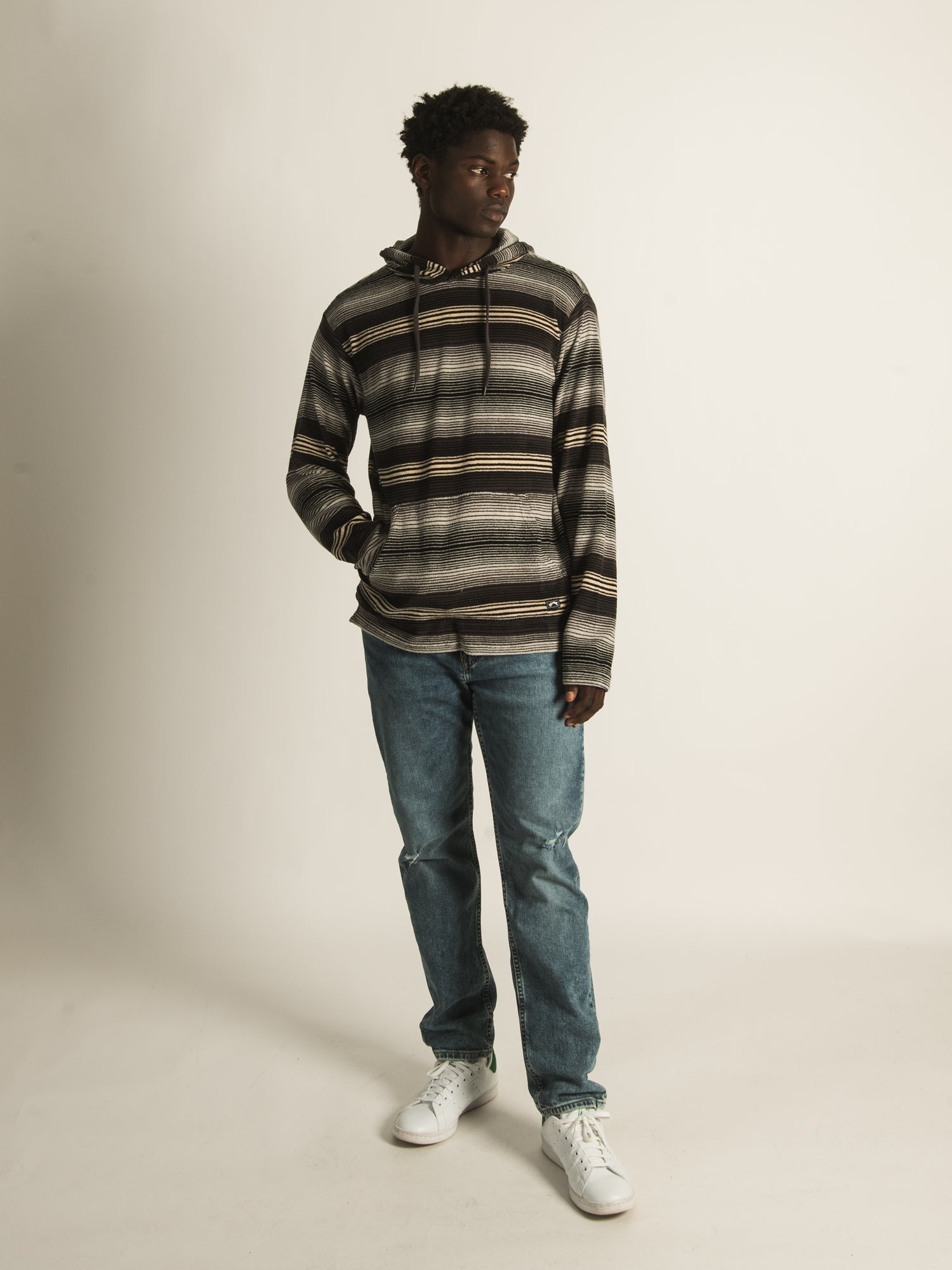BILLABONG FLECKER PULLOVER HOODIE - Men's Casual Fleece Sweatshirt with Kangaroo Pocket | Perfect for Streetwear, Gym & Outdoor Activities