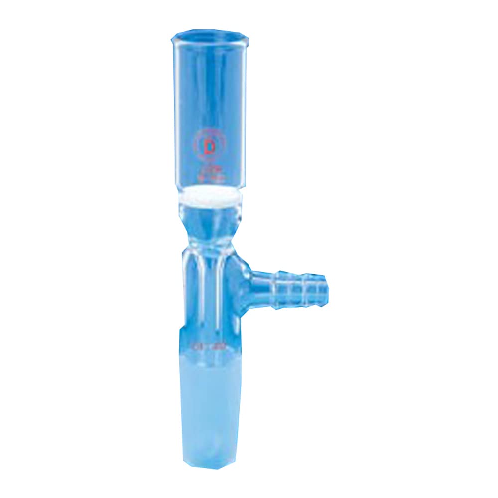 Premium 30mL Buchner Funnel with 24/40 Joint - Porosity E Filtering Funnel for Laboratory Use - Ideal for Vacuum Filtration, Chemical Analysis & Scientific Experiments