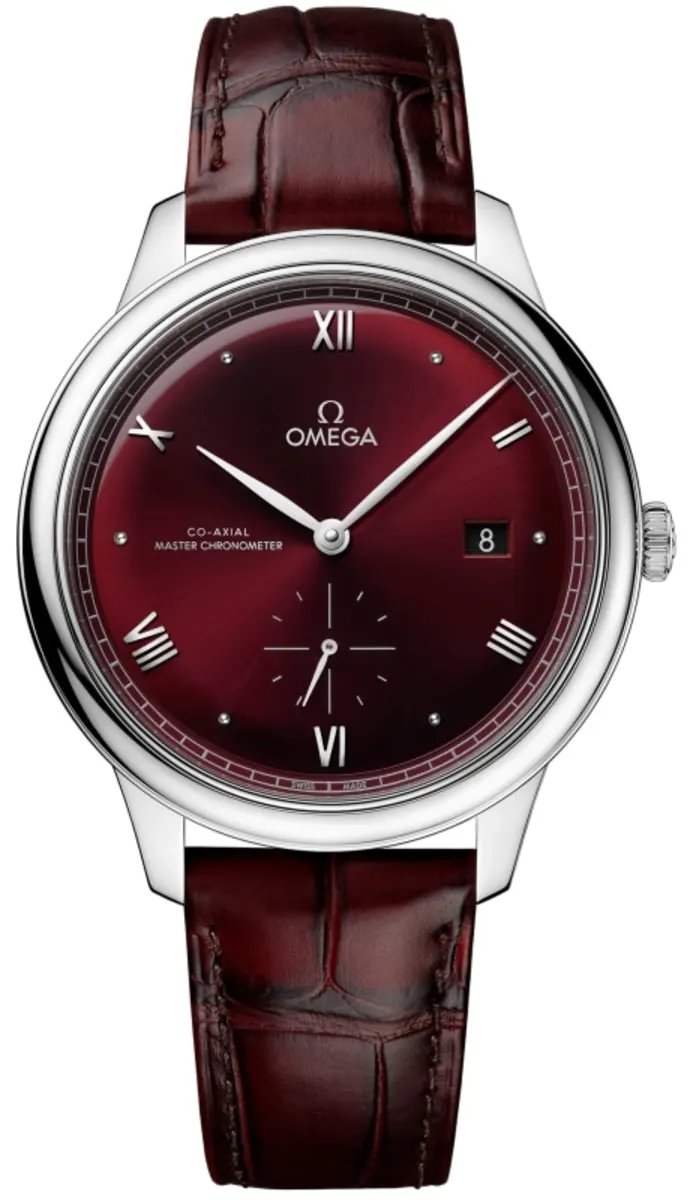 Omega De Ville Prestige Stainless Steel Men's Watch - Luxury Automatic Timepiece with Date Display | Perfect for Business, Formal Events & Everyday Wear