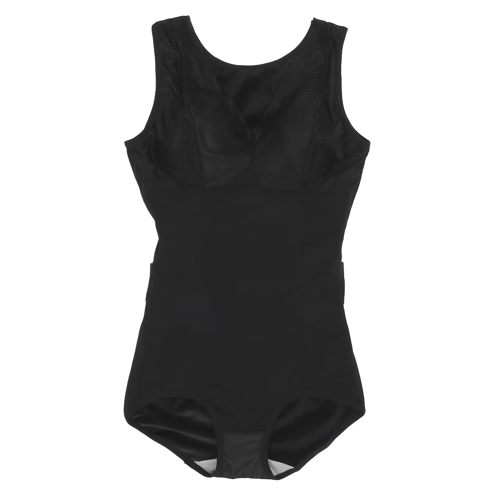 Women's Tummy Control Shapewear Tank Top - High Waist Body Shaper for Abdomen Tightening & Warmth (Black, XXL) | Perfect for Everyday Wear, Workouts & Postpartum Recovery