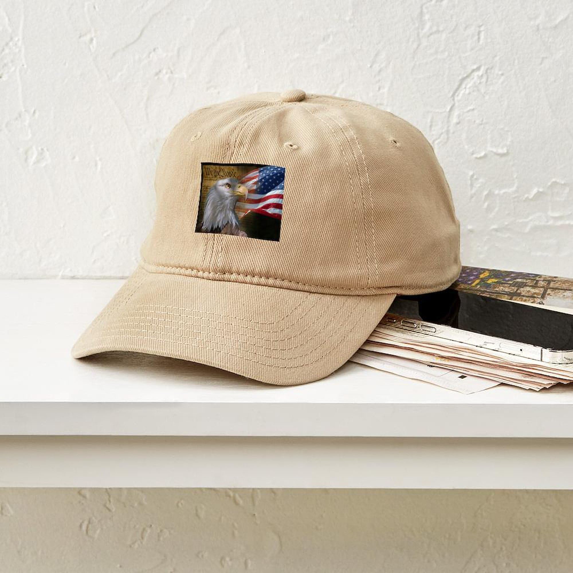 We The People Adjustable Baseball Cap for Patriotic Events & Outdoors
