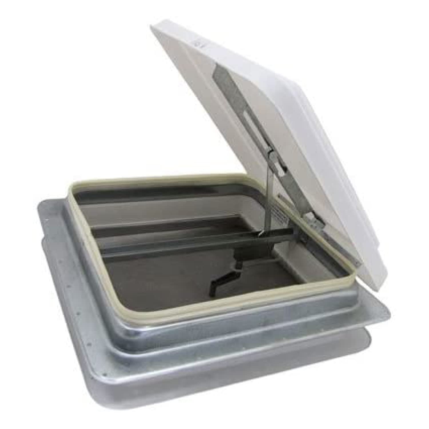Universal RV Roof Vent Cover Replacement - Full Assembly for Motorhome, Trailer & Camper | Durable Weatherproof Design for Travel & Camping Adventures