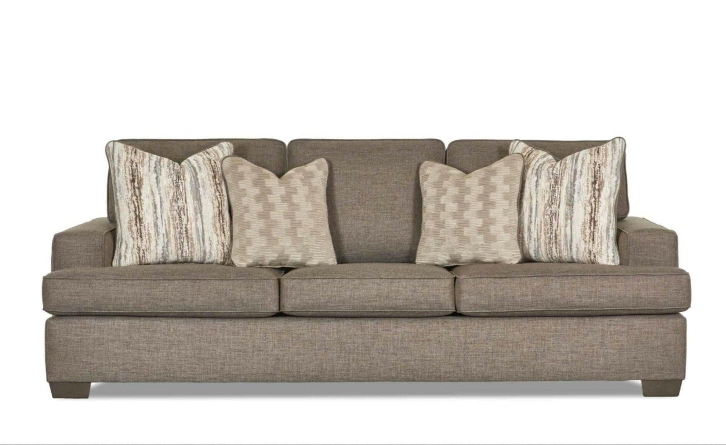 Fairview Sly After Dark Sofa 310SLYAFT - Modern Dark Grey Sectional Couch for Living Room, Home Theater & Lounge Areas - Perfect for Movie Nights & Family Gatherings