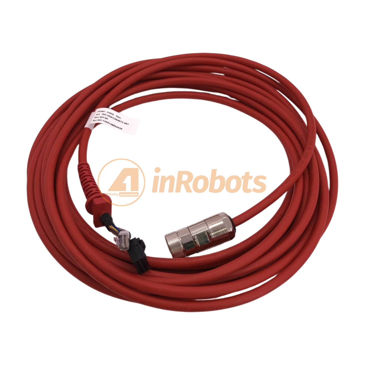 Original ABB Teach Pendant Cable 3HAC084673-001 10M for DSQC 3120 | Industrial Robot Programming Cable | Perfect for ABB Robot Arm Control & Maintenance