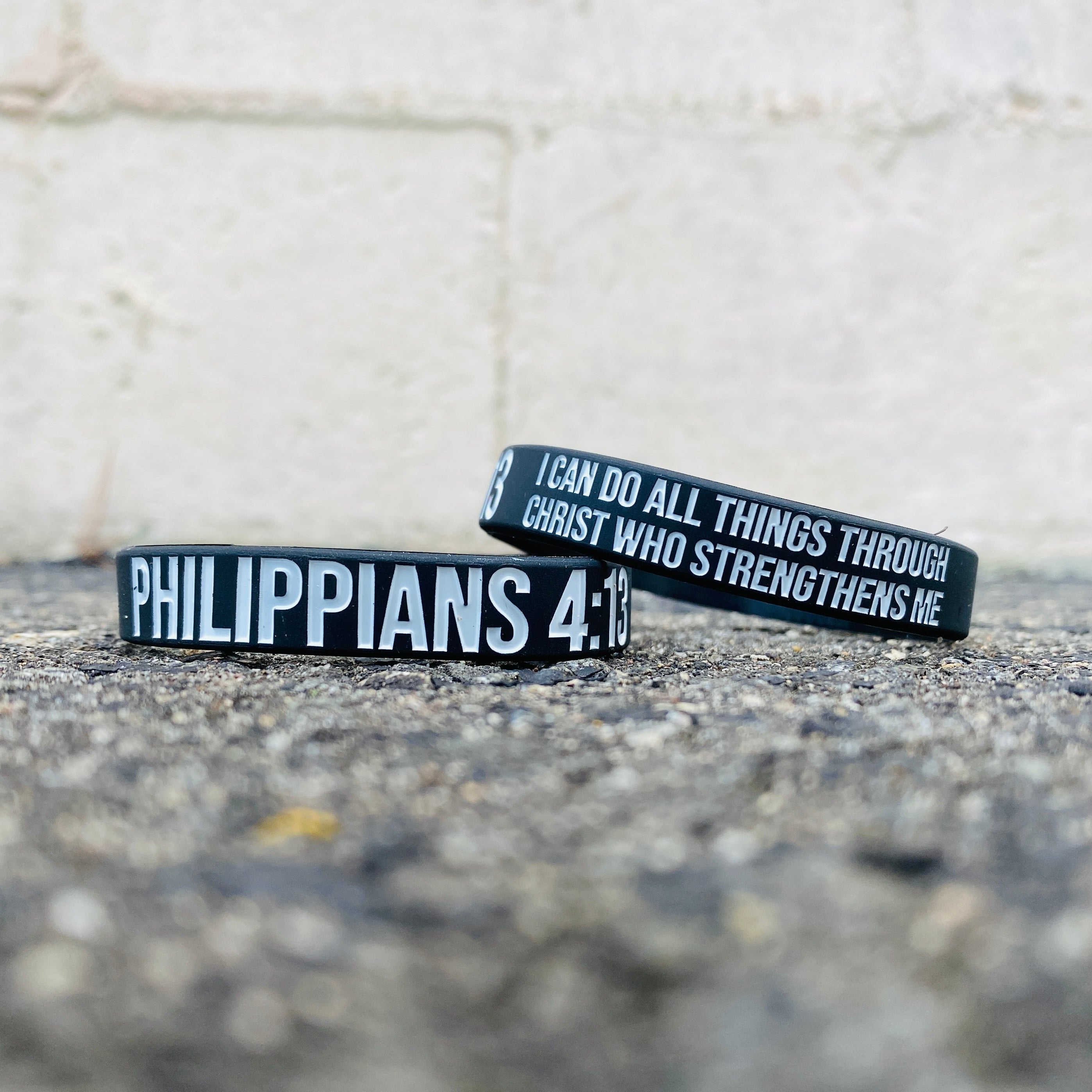 Philippians 4:13 Bible Verse Wristband - Inspirational Christian Bracelet for Women & Men - Perfect for Daily Wear, Church, Prayer & Faith-Based Gifts