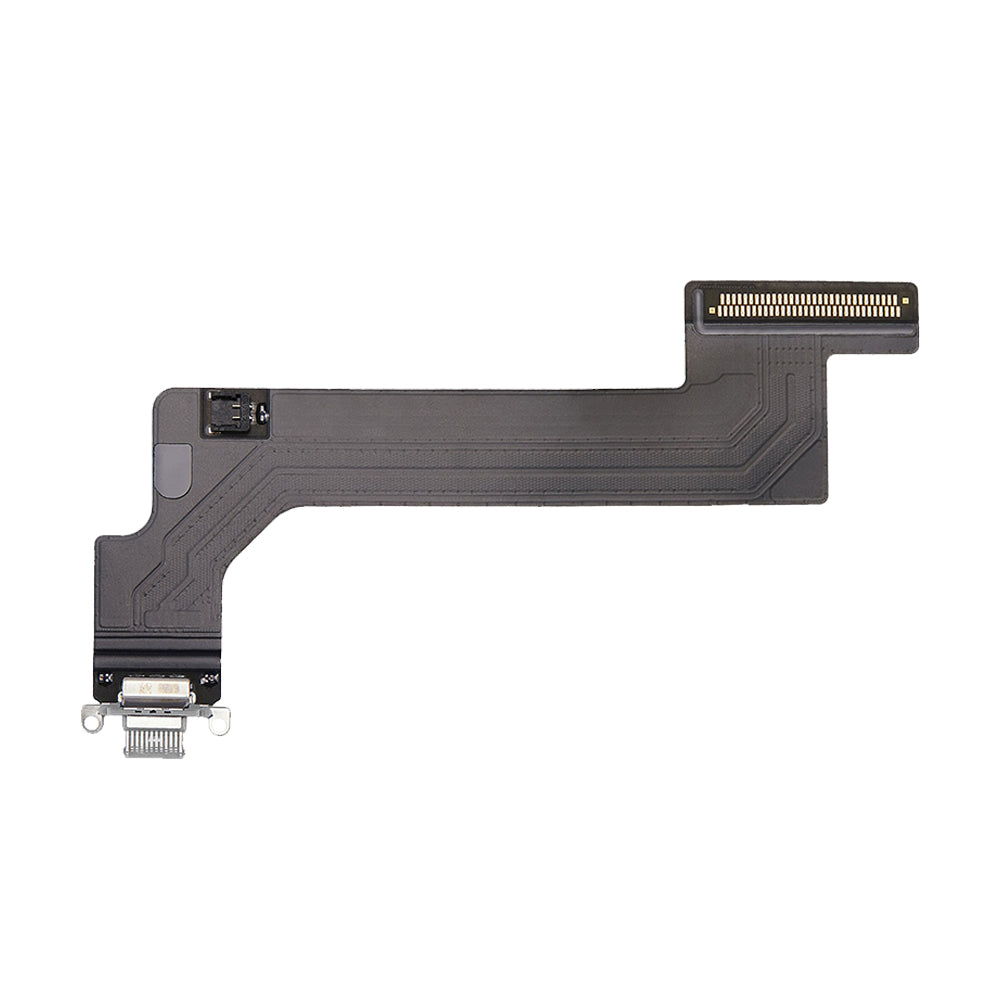 Original iPad 10 (2022) WiFi Model Charging Port Flex Cable Replacement - Aftermarket Plus Silver | Compatible with iPad 10th Gen for Home, Office & Travel Use