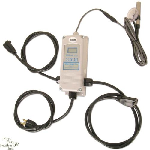 Digital Temperature Controller - Dual Stage Thermostat for Homebrew, Aquariums & HVAC Systems | Precise Temperature Regulation for DIY Projects & Commercial Use