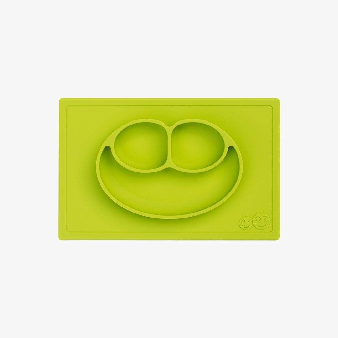 Ezpz Happy Mat - Silicone Suction Plate for Toddlers & Kids - Non-Slip, BPA-Free Baby Feeding Mat - Perfect for High Chairs, Tables & Mess-Free Mealtime