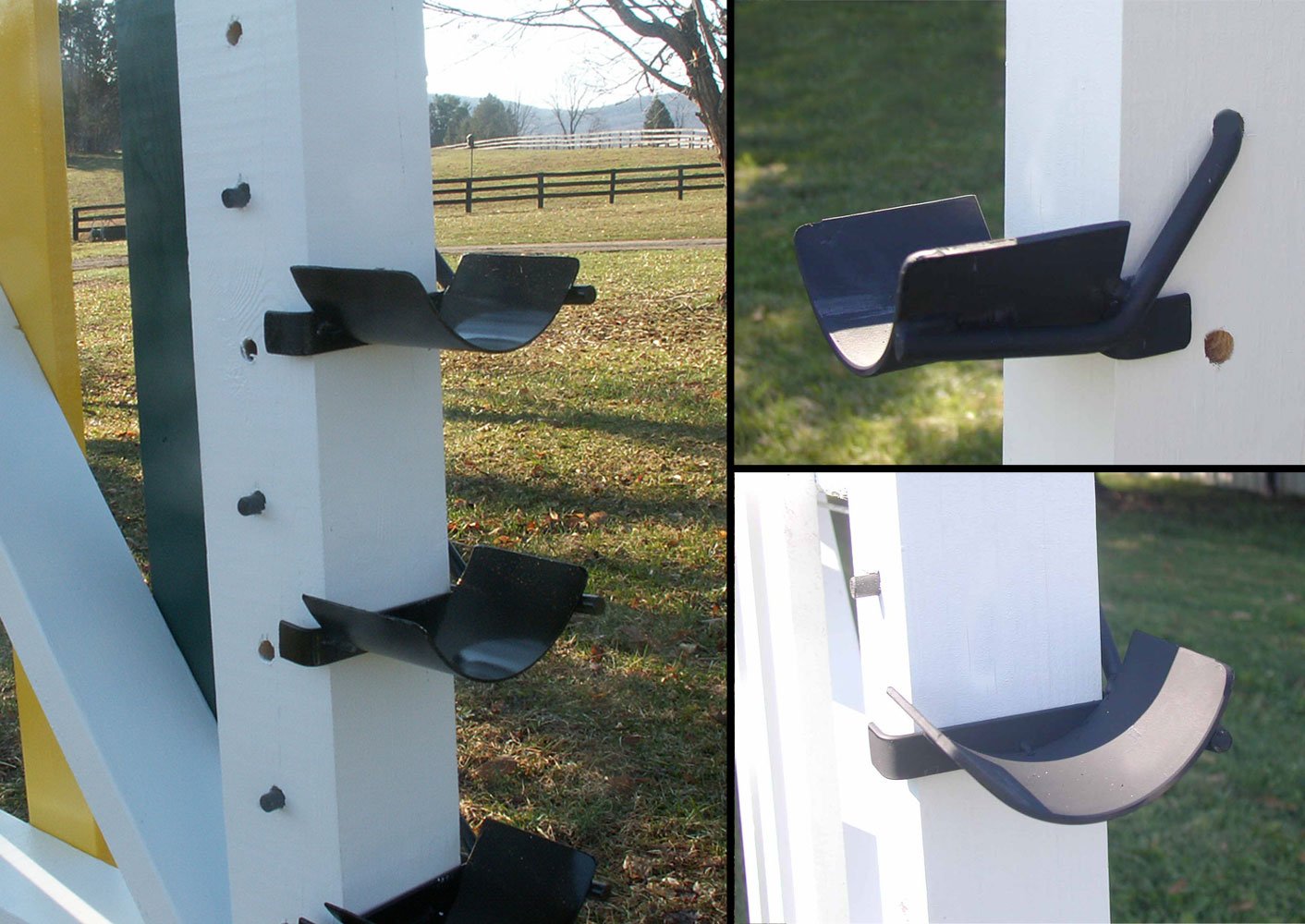 10 Pairs Original Metal One-Handed Jump Cups for Horse Jumps – Durable Equestrian Training Equipment for Show Jumping & Arena Practice