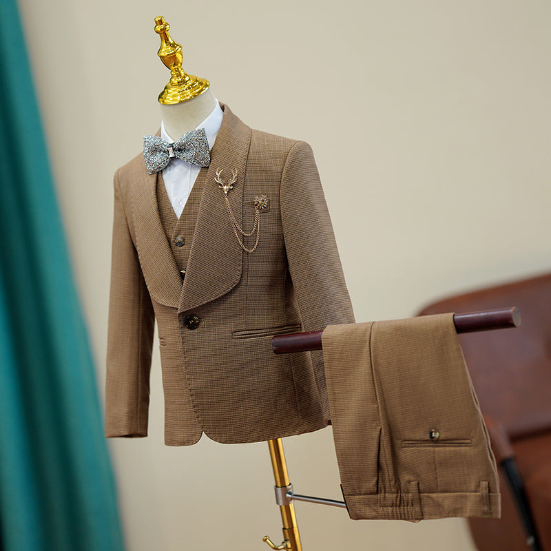Boys' Formal Suit for Birthday, Wedding & Special Occasions - Elegant Dress Outfit for Kids Party, Ceremony & Events