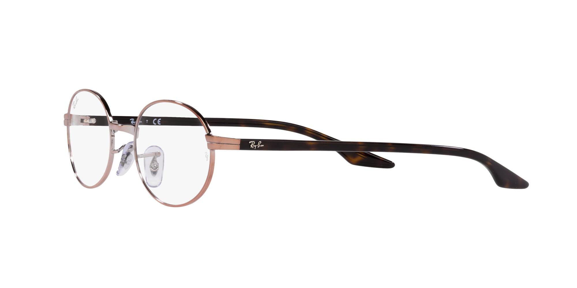 Ray-Ban Rx6481v Oval Prescription Eyeglass Frames for Men & Women - Lightweight & Durable Eyewear for Reading, Driving & Daily Wear