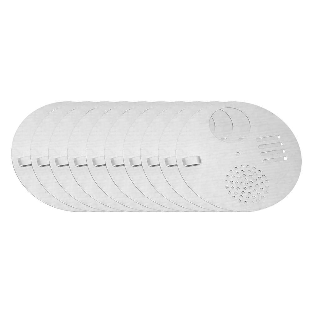 10PCS Stainless Steel Beehive Entrance Reducer - Bee Door Box Gate for Beekeeping Equipment, Beekeeper Tools (Ideal for Hive Ventilation & Pest Control)