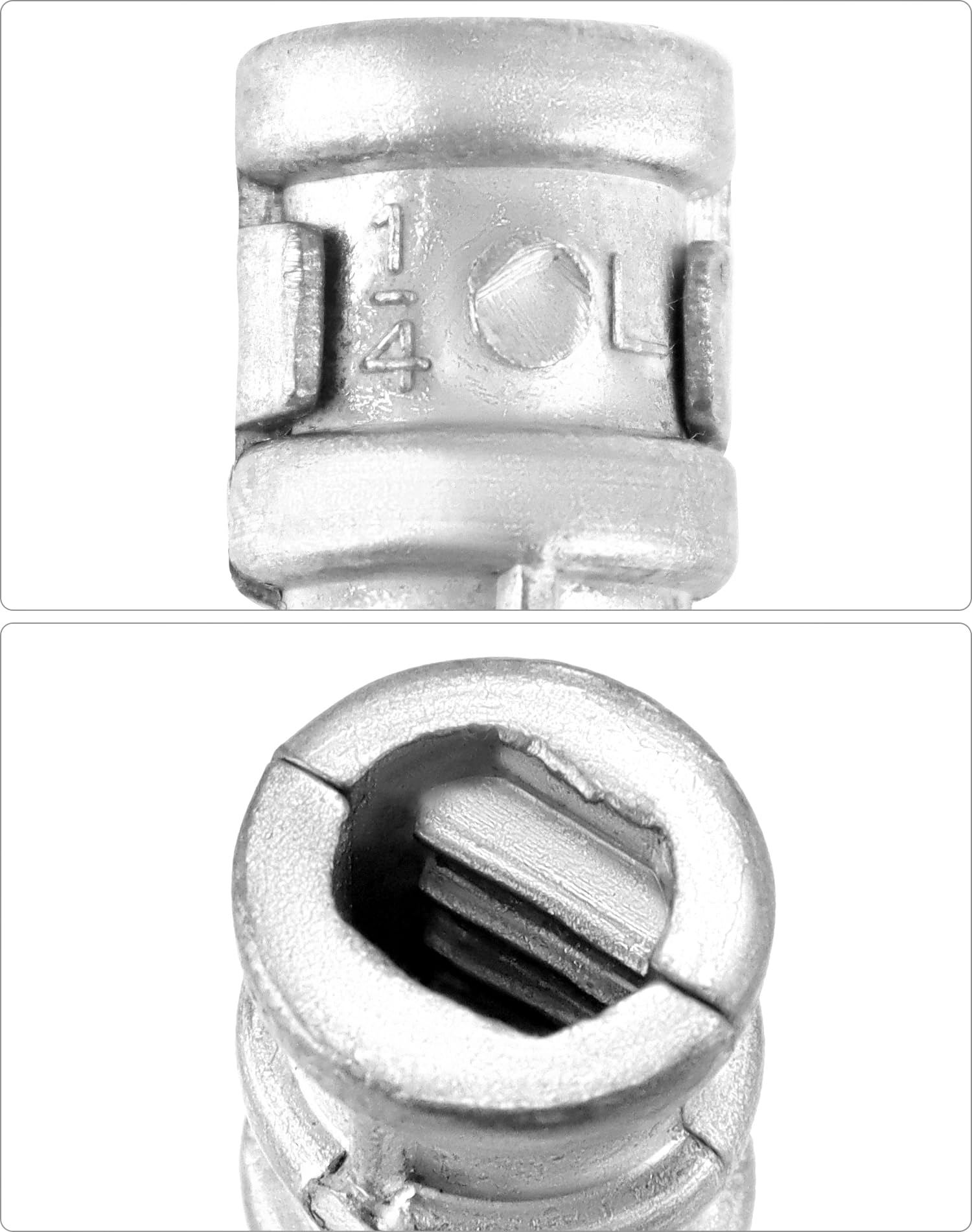 QWORK 50 Pcs 1/4 x 1-1/2
