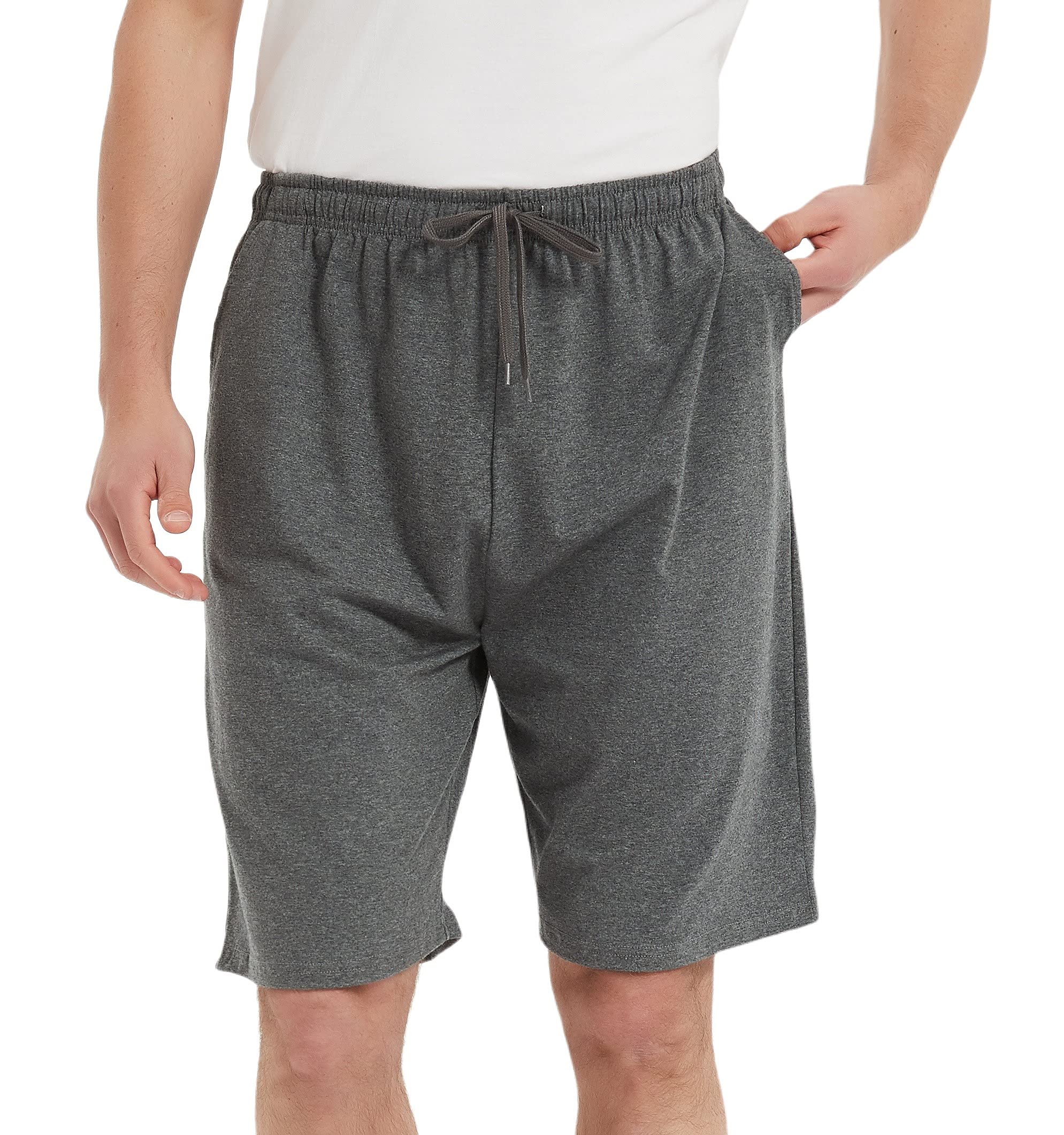 ALLAXDO Men's Pajama Shorts - Breathable Summer Sleepwear for Men | Comfortable Lounge & Sleep Pants | Father's Day & Birthday Gift for Dad & Son | Perfect for Home Relaxation, Vacation & Nighttime Comfort