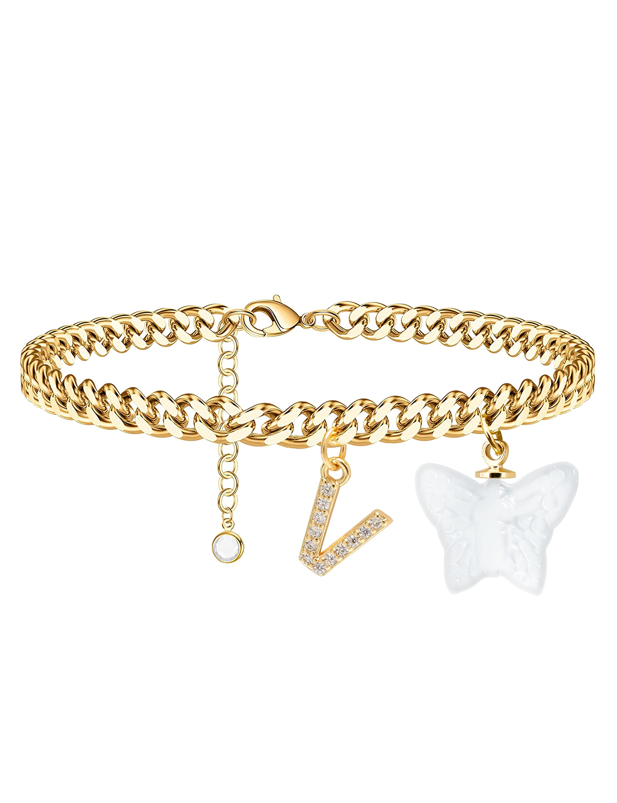 14K Gold Plated Ankle Bracelets for Women & Teen Girls - Elegant Summer Jewelry Gift for Birthday, Mother's Day & Special Occasions | Perfect for Beach, Vacation & Everyday Wear