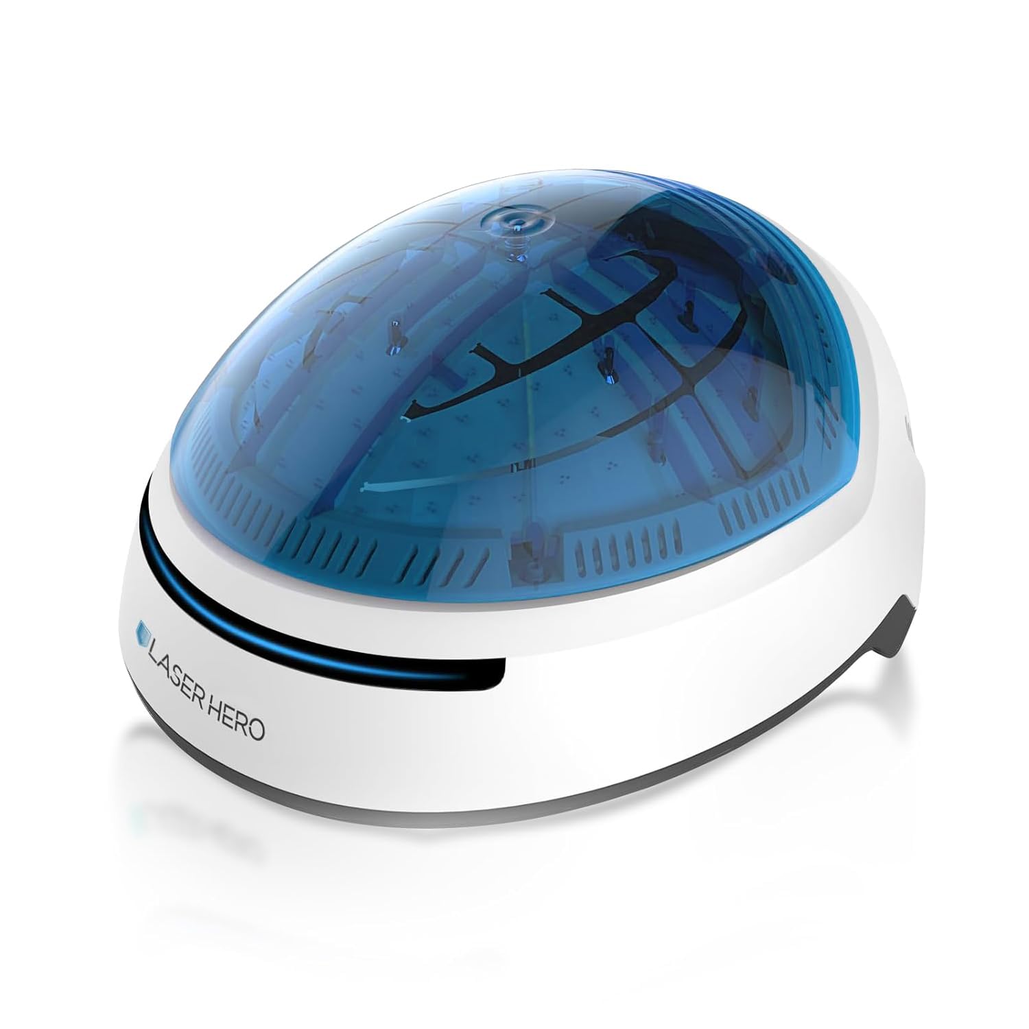 FDA Cleared Laser Hair Growth Cap for Men & Women – Medical Grade Laser Helmet to Restore Thinning Hair & Reduce Hair Loss – At-Home Hair Regrowth Treatment for Daily Use (Blue) | Perfect for Home, Office & Travel Use