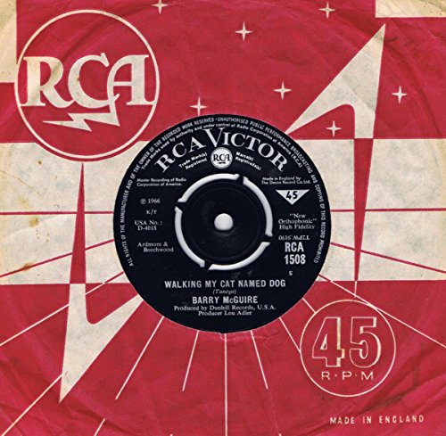 Walking My Cat Named Dog / Let Me Be - 7 Inch Vinyl Record - Rare Collectible Music - Perfect for Vintage Music Lovers & Record Collectors - Great for Home Decor, Music Gifts & Vinyl Enthusiasts