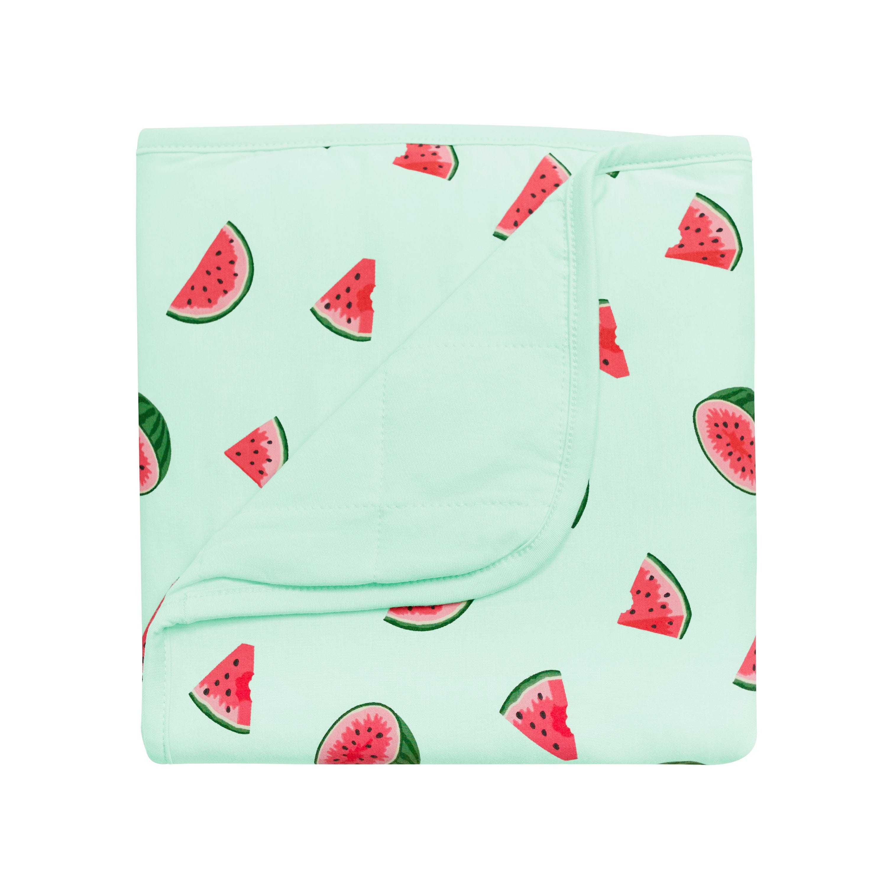 Soft Baby Blanket in Watermelon Print - Cozy & Breathable for Newborns & Toddlers - Perfect for Nursery, Stroller & Cuddle Time
