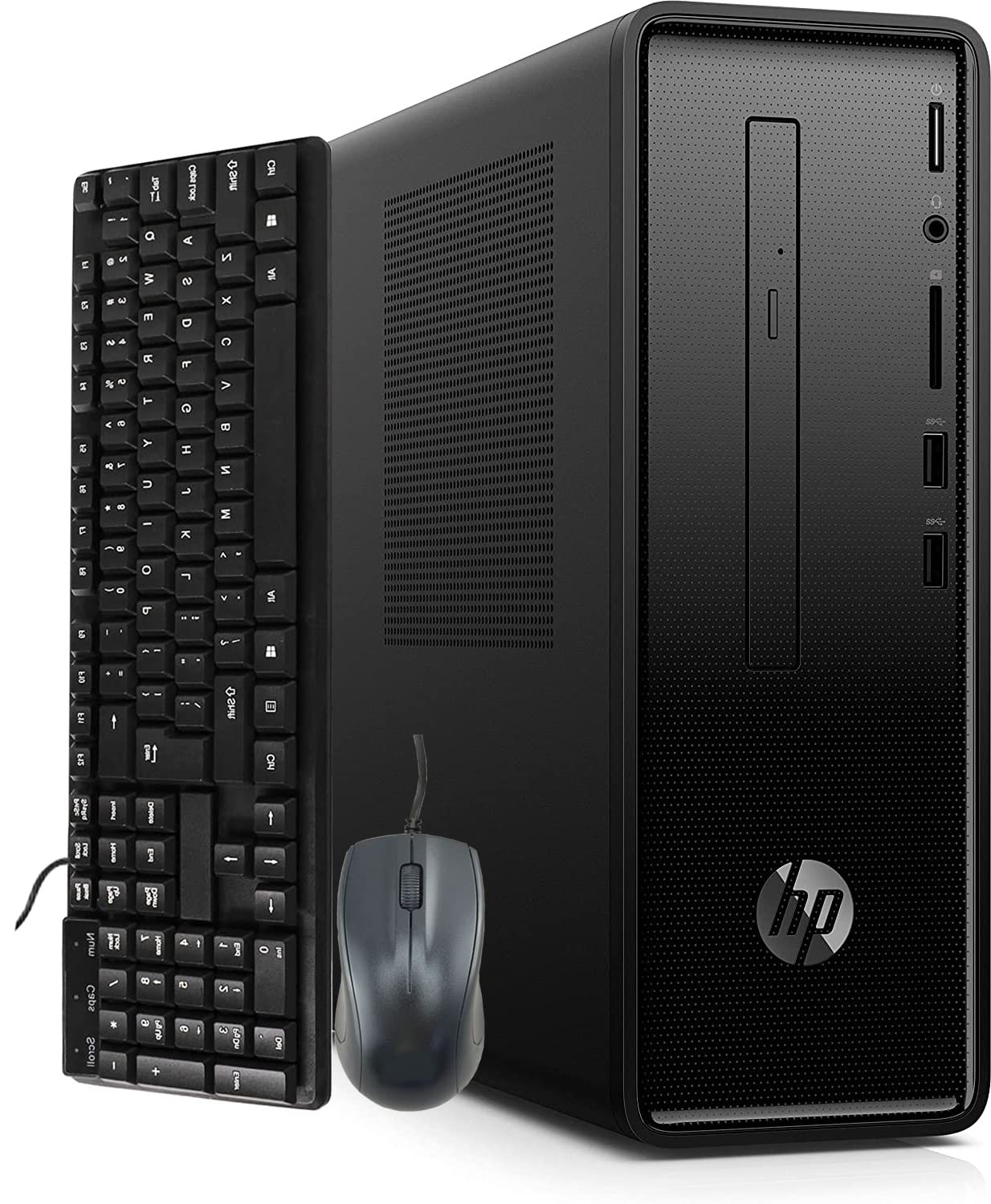 Renewed HP 290-A0009 SFF Desktop PC with AMD A6-9225 Dual-Core Processor, 8GB RAM, 1TB HDD, WiFi, Bluetooth, Windows 10 - Includes Keyboard & Mouse | Perfect for Home Office, Small Business & Everyday Computing