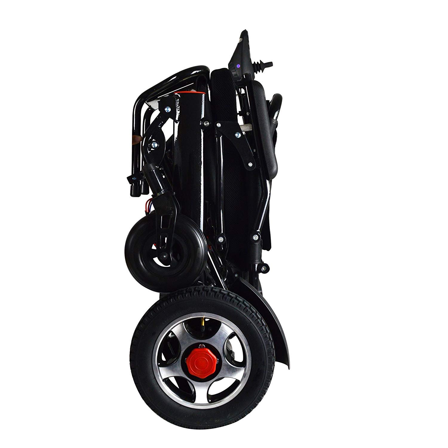 Foldable Lightweight Electric Wheelchair for Adults - 17