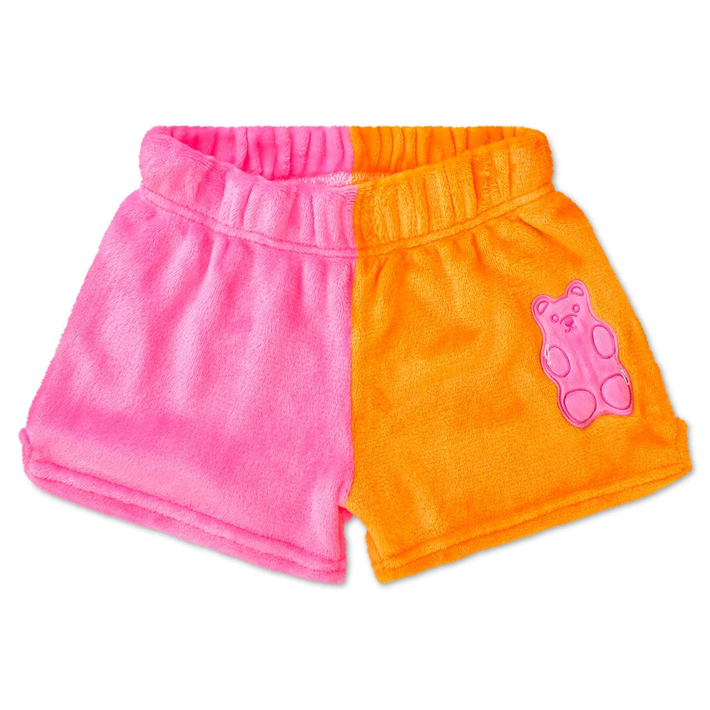 Ice Cream Jelly Bears Color Block Shorts for Women - Trendy Summer Casual Shorts with Fun Print | Perfect for Beach, Vacation & Streetwear Fashion