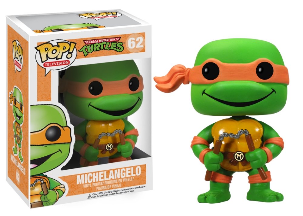 Funko POP! Teenage Mutant Ninja Turtles Michelangelo Vinyl Collectible Figure - Perfect for TMNT Fans, Home Decor & Pop Culture Collections