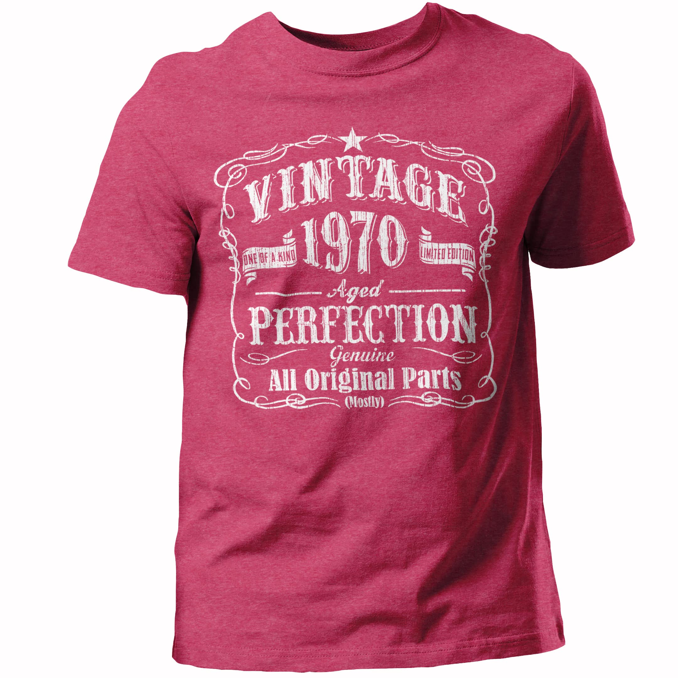 52nd Birthday Gift T-Shirt for Men - Vintage 1970s Style Funny 52 Year Old Birthday Shirt - Perfect for Dad, Husband & Grandpa Birthday Parties