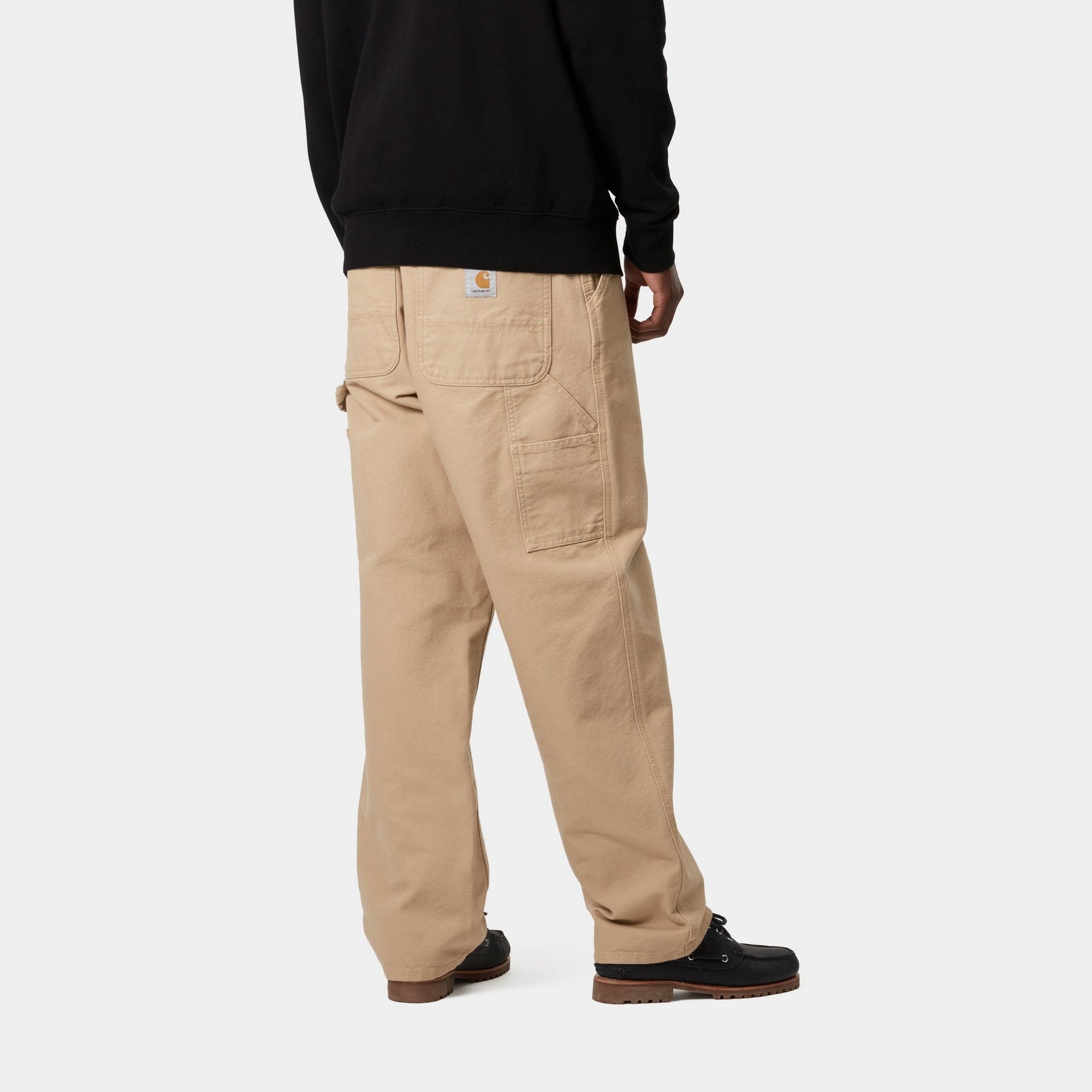 Dusty Hamilton Brown Single Knee Pants - Durable Work Pants for Construction, Landscaping & Outdoor Activities