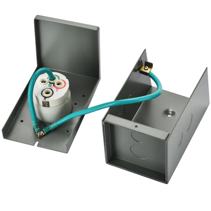 Natures Generator 50A Power Inlet Box - Heavy Duty Weatherproof Outdoor Electrical Panel for Solar Generators & RV Power Hookups - Perfect for Off-Grid Living, Emergency Backup & Camping Power Supply