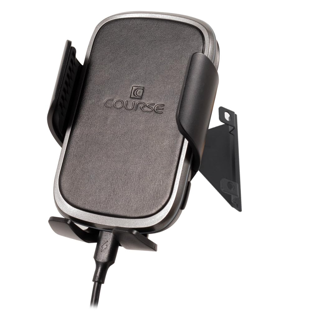 Course Motorsports DirectFit Wireless Charging Car Phone Mount - Auto-Grip Phone Holder for Honda CR-V (2012-2016) | Fast Charging, Secure Hold | Perfect for Commuting, Road Trips & GPS Navigation (Black)