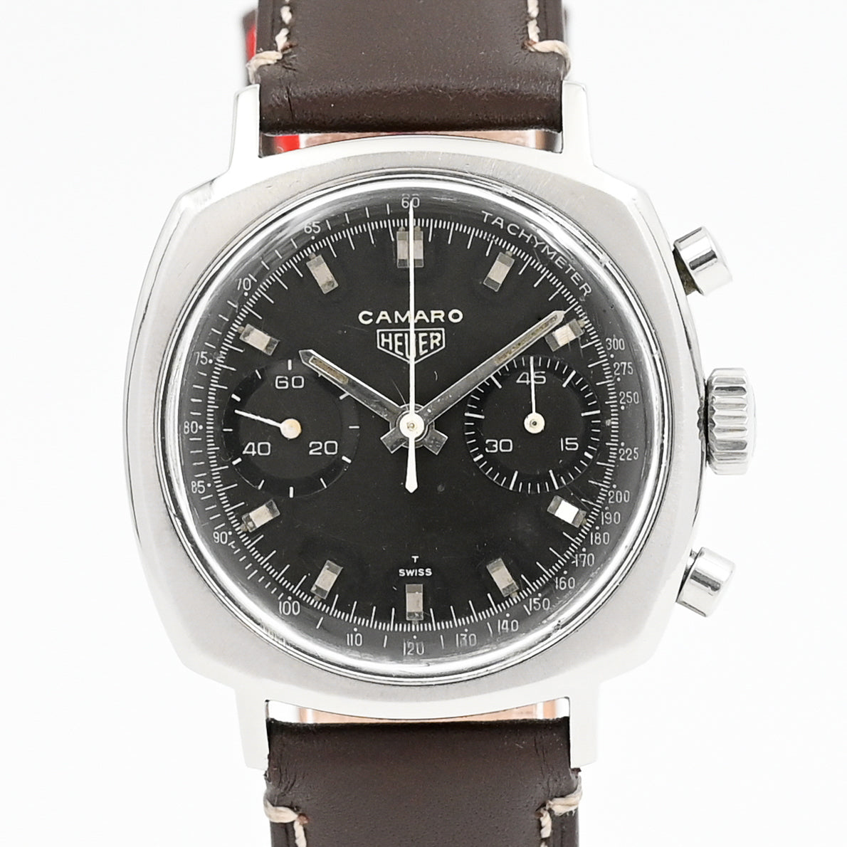 Vintage Heuer Camaro 45 Men's Watch - Classic 1968 Swiss Chronograph for Collectors | Perfect for Dress Occasions & Luxury Gifts