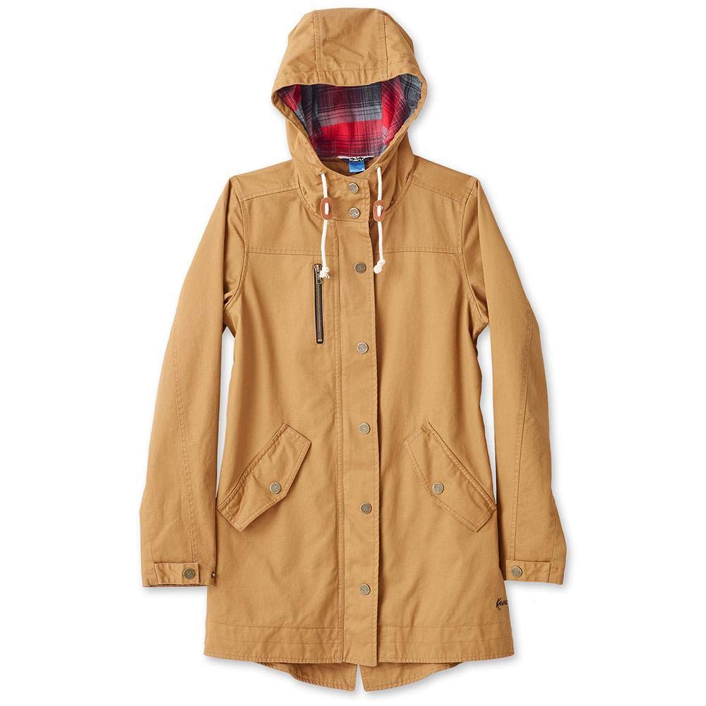 KAVU Sundowner Women's Lightweight Flannel Jacket - Cozy Fleece Lined Coat for Outdoor Hiking, Camping & Fall Fashion