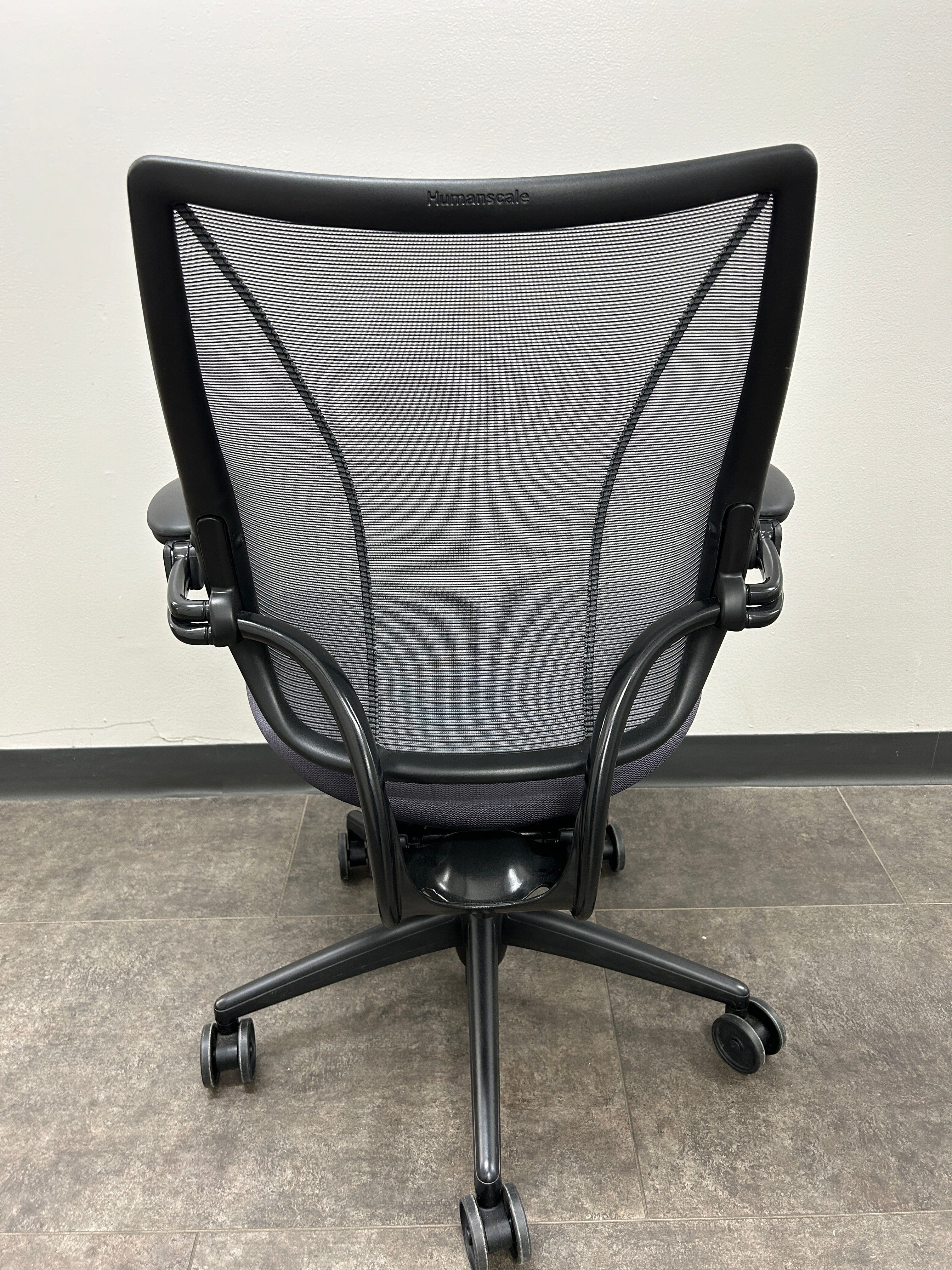 Refurbished Humanscale Liberty Ergonomic Office Chair - Adjustable Lumbar Support & Tilt for Home & Workspace Comfort