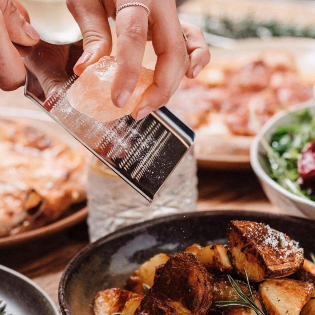 Rivsalt - Premium Himalayan Pink Salt for Cooking, Baking & Seasoning | Natural Mineral-Rich Gourmet Salt for Healthy Meals, Grilling & Food Presentation