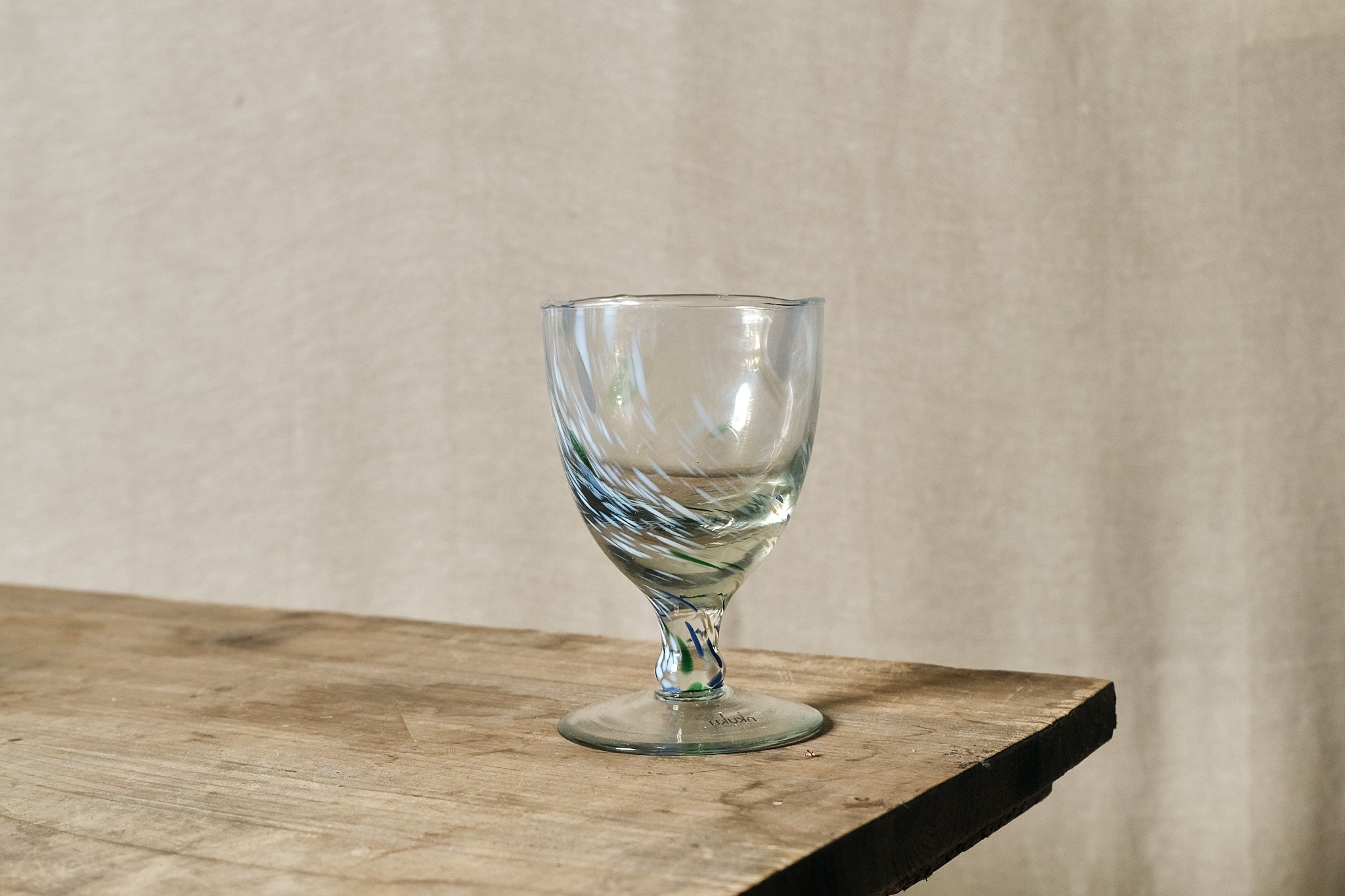 Speckled Wine Glass Set - Elegant Handmade Textured Drinking Glasses for Red & White Wine, Perfect for Dinner Parties, Weddings & Home Decor