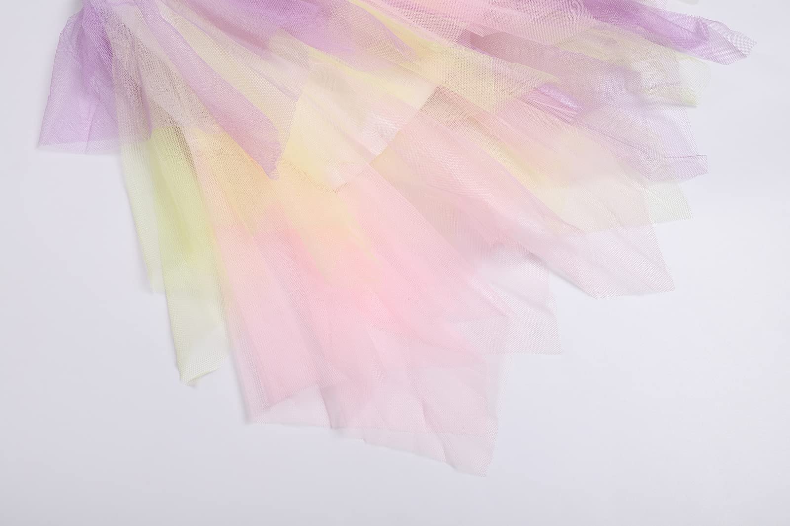LX7 Baby Girls' Tutu Skirt - Toddler Layered Tulle Ballet Dance Dress for Princess Party, Birthday, Photo Shoot & Performance (Multicolored)