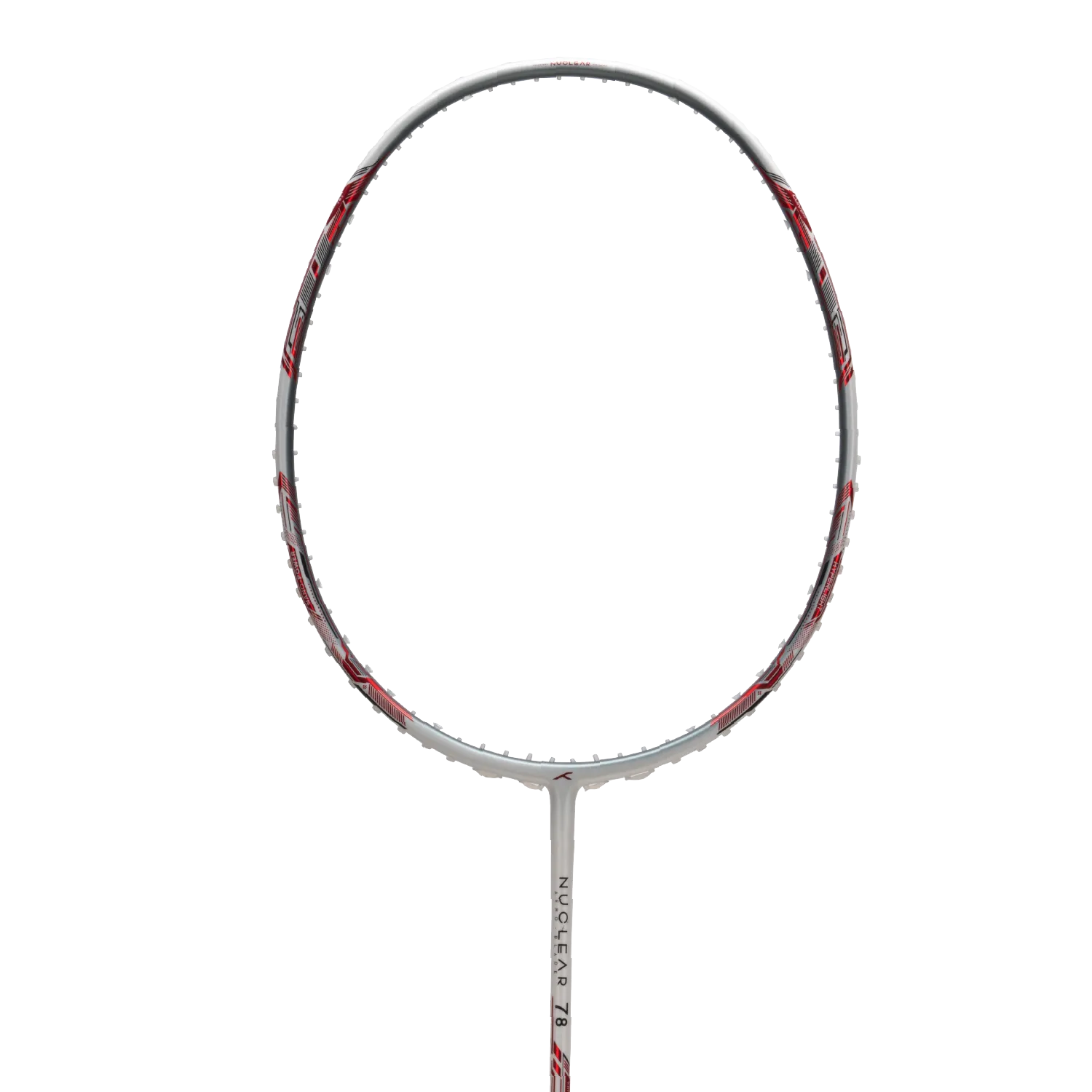 HNDRD Nuclear 78 Badminton Racket - Pre-Strung Carbon Fiber Shuttlecock Racket for Professional & Recreational Play - Perfect for Tournaments, Training & Backyard Games
