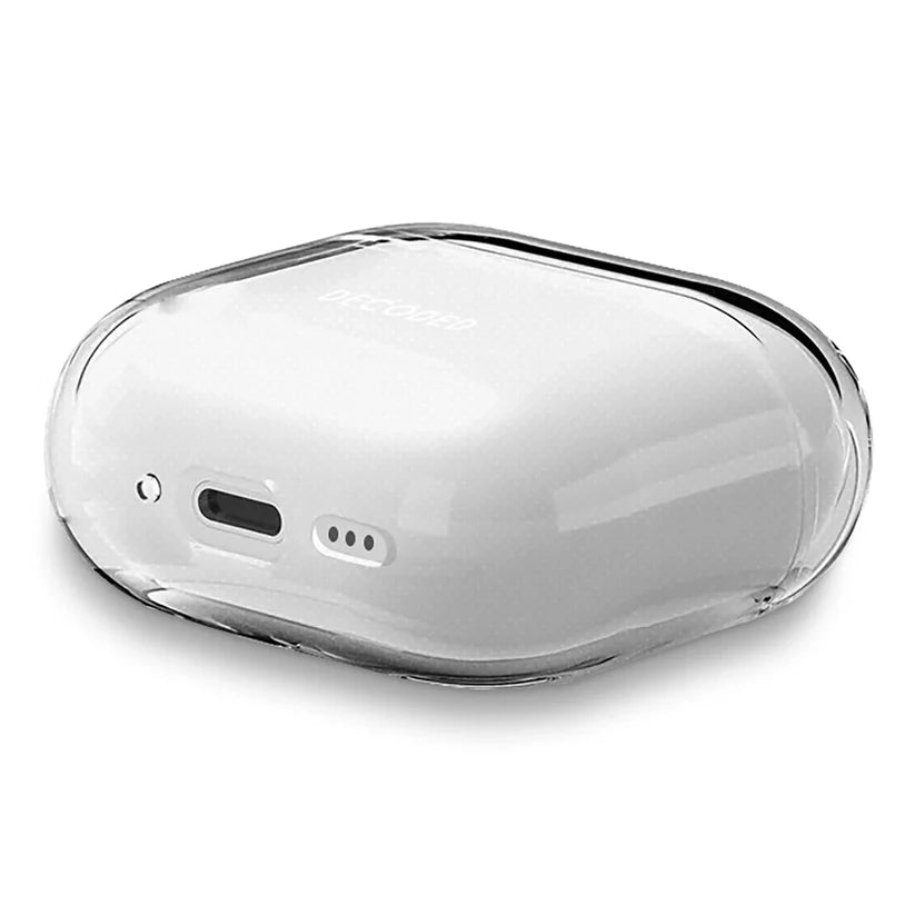 Case Decoded AirPods 4 Clear Protective Cover - Perfect for Gym, Travel & Everyday Use